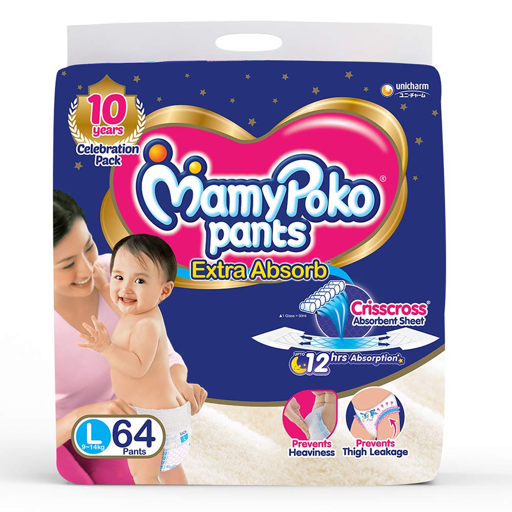 Mamy Poko Pant Style Diapers Large 