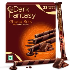 SUNFEAST DARK FANTASY CHOCO ROLLS 198gm
